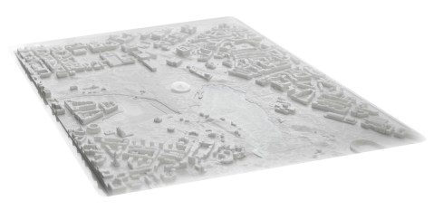 Maqueta e: 1/4000 Centro Centro 4