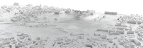 Maqueta e: 1/4000 Centro Centro 1